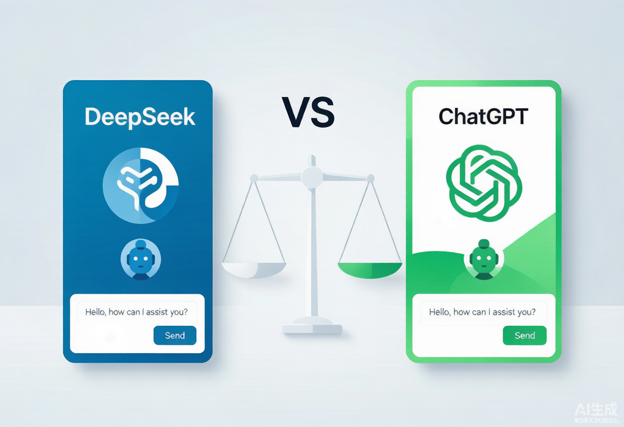 DeepSeek vs ChatGPT 免费版:免费真的能打过付费吗?2026实测对比